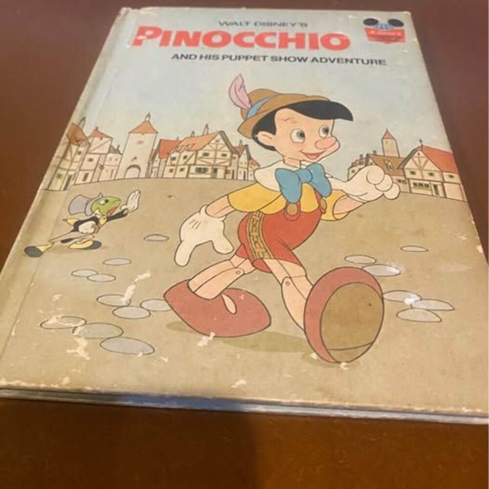 VTG Hardback Pinocchio children’s book